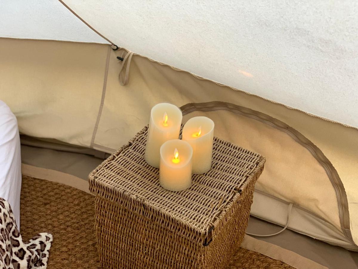 Home Farm Radnage Glamping Bell Tent 2, With Log Burner And Fire Pit Exterior foto
