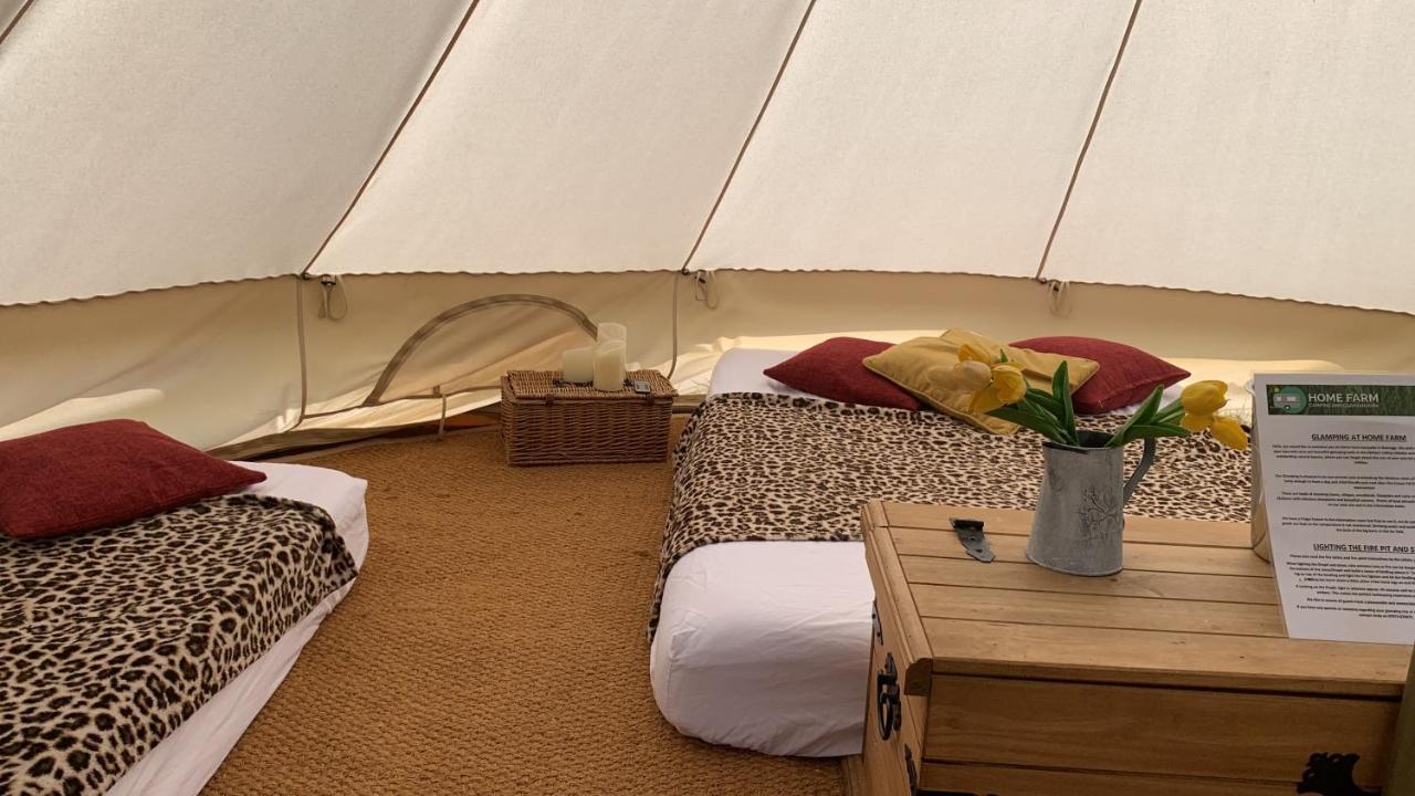 Home Farm Radnage Glamping Bell Tent 2, With Log Burner And Fire Pit Exterior foto